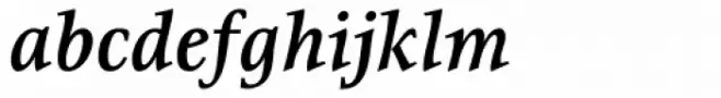 Resavska Medium Bold Italic