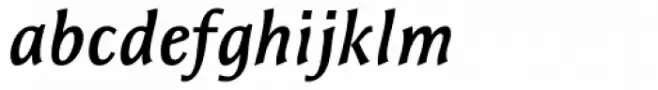 Resavska Sans Medium Bold Italic