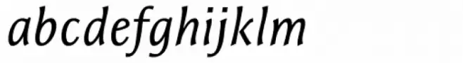 Resavska Sans Medium Italic