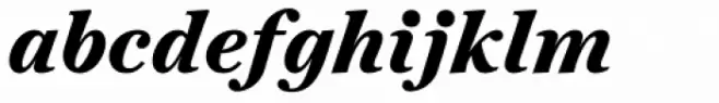 Reserve Black Italic