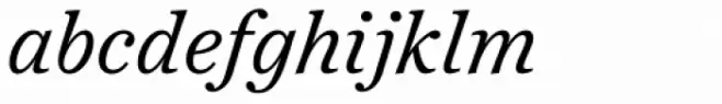 Reserve Italic