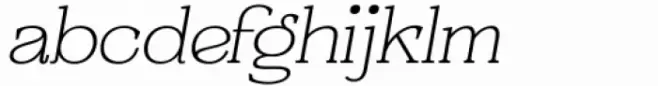 Resgak Thin Italic