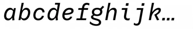 Resist Mono Trial Italic