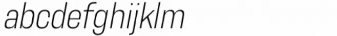 Resolve Sans Light Nrw Italic