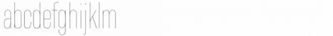 Resolve Sans Thin Condensed