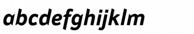 Rethink Semi Bold Italic