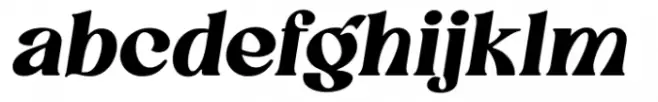 Retro Head Italic
