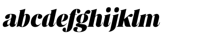 Retro Voice Black Condensed Italic