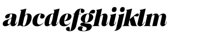 Retro Voice Black Normal Italic