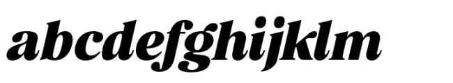 Retro Voice Black Normal One Italic