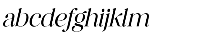 Retro Voice Light Expanded Italic