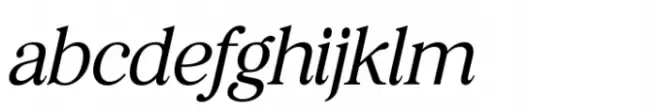 Retro Voice Light Expanded Two Italic