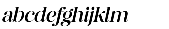 Retro Voice Medium Expanded Italic