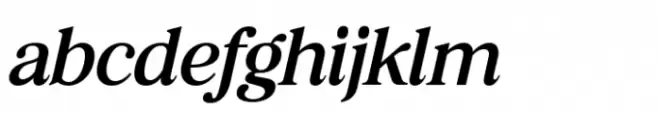 Retro Voice Medium Expanded Two Italic