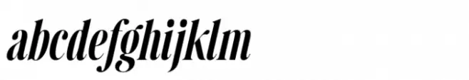 Retro Voice Regular Condensed Italic