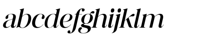Retro Voice Regular Expanded Italic