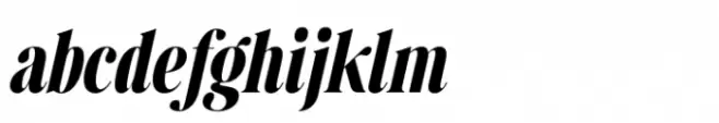 Retro Voice Semi-Bold Condensed Italic