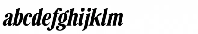Retro Voice Semi-Bold Condensed Two Italic