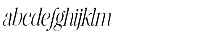 Retro Voice Thin Normal Italic