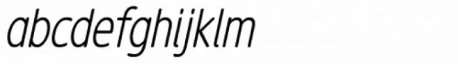 Revalo Modern Light Italic