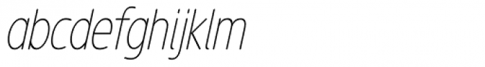 Revalo Modern Thin Italic