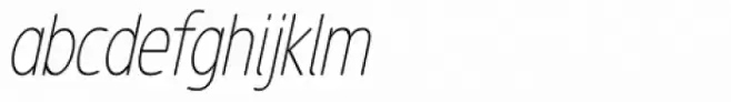 Revalo Modern Thin Italic