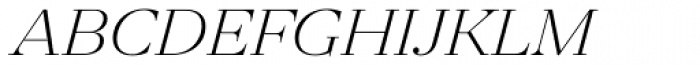 Revista Light Italic