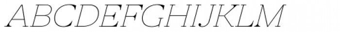 Revista Thin Italic