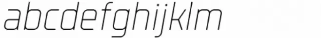 Revx Neue Rounded Thin Italic