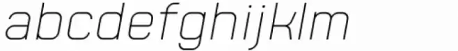 Revx Thin Italic