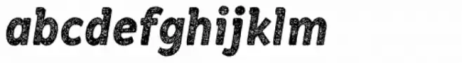 RF Barbariska Rough 2 Oblique Italic