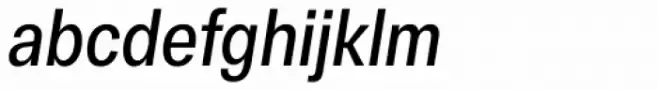 RF Dewi Condensed Semibold Italic