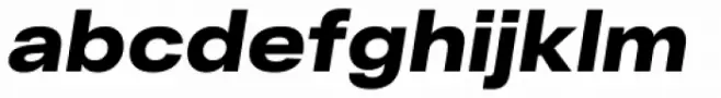 RF Dewi Extended Black Italic