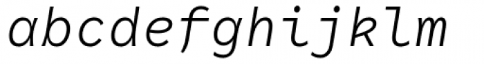 RF Rostin Light Italic
