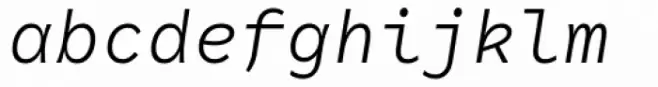 RF Rostin Light Italic