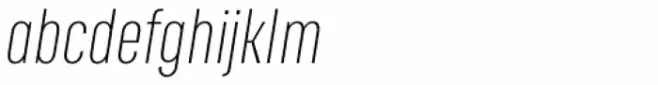 RF Rufo Thin Italic