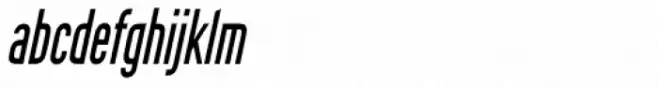Rhomus Condensed Oblique