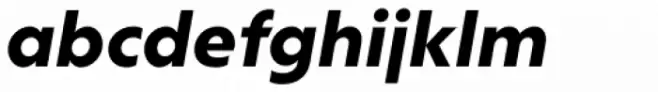 Ricardo ALT Extra Bold Italic