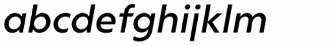 Ricardo ALT Semi Bold Italic