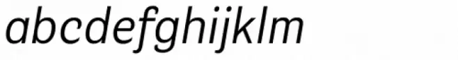 Riccia Book Italic