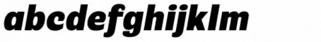 Riccia ExtraBold Italic