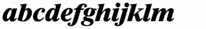 Riccione Serial ExtraBold Italic