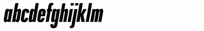Rice Semi Bold Condensed Oblique