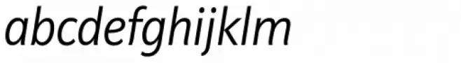 Riga Light Italic