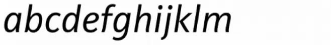 Riga Screen Italic