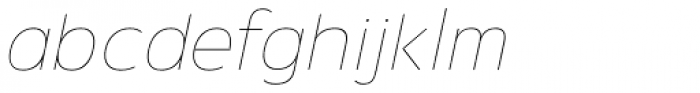 Rigo Ultra Light Italic