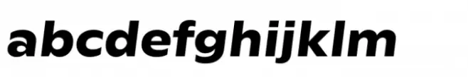 Rioma Extrabold Italic