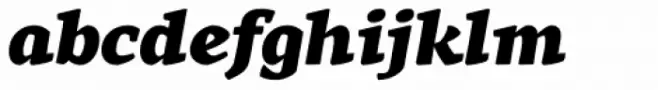Rival Black Italic