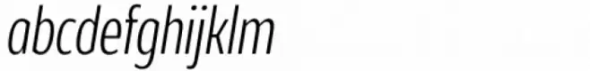 Rivera Light Italic