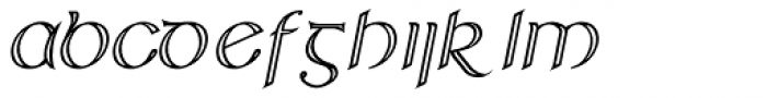 RM Celtic Outline Italic